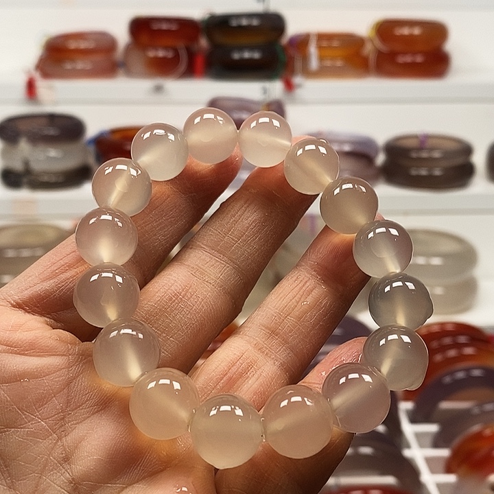 玛瑙/玉髓未镶嵌手链