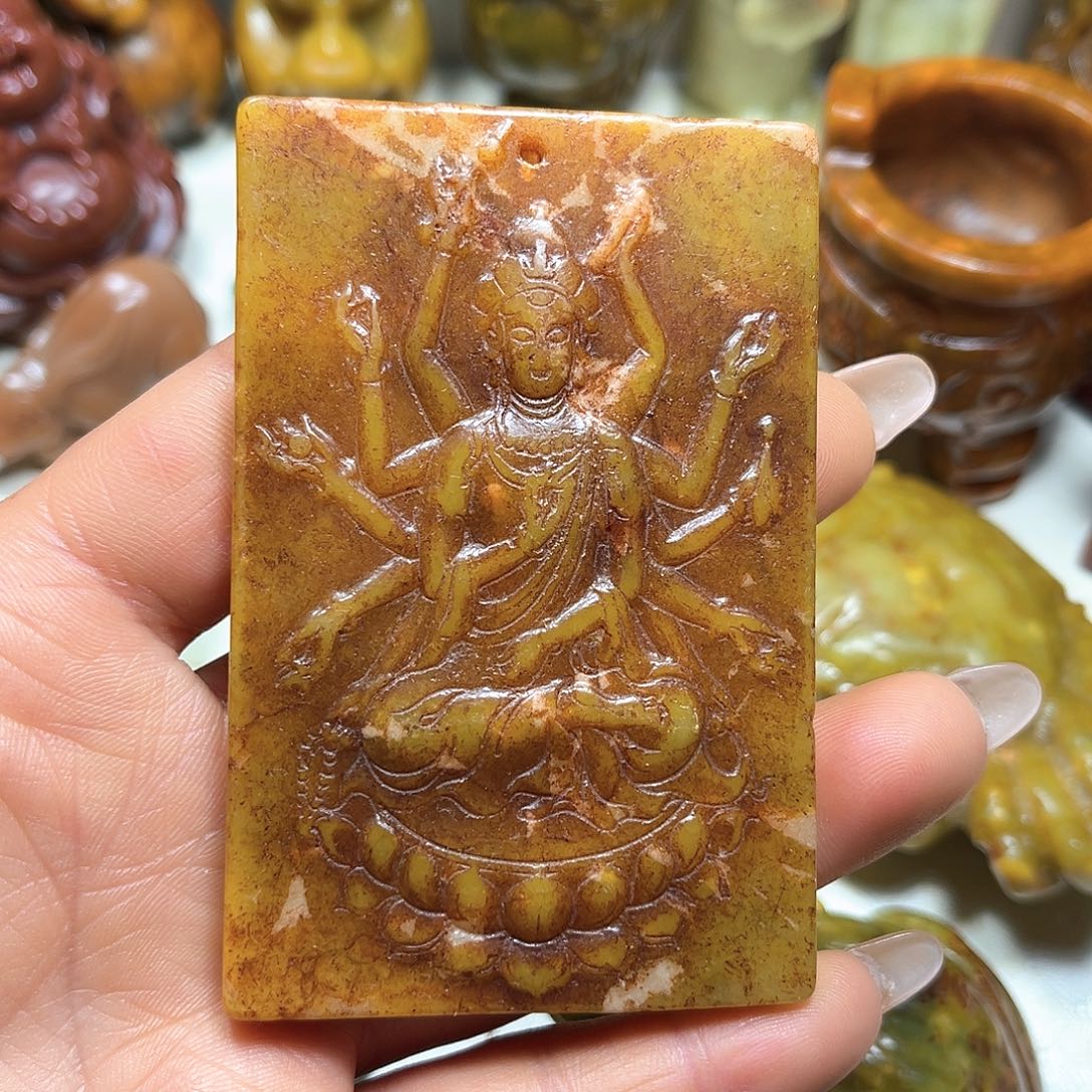 白玉菩提吊坠白玉菩提吊坠