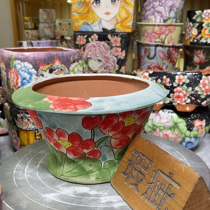 景德镇艺术手绘作品