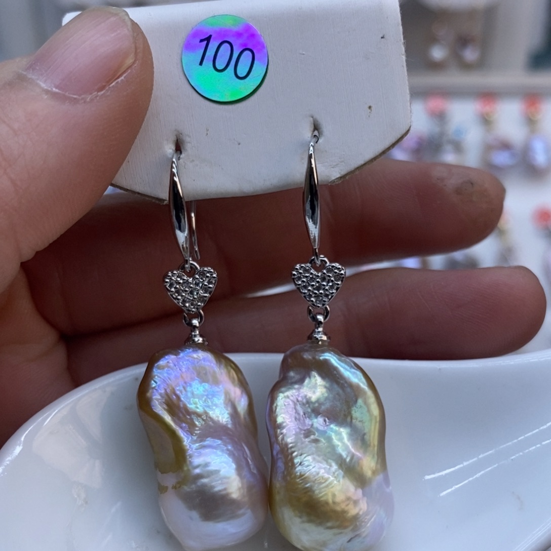 未镶嵌淡水珍珠美丽哦哦哦