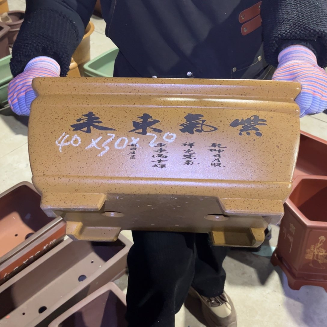 紫砂花盆盆景艺术