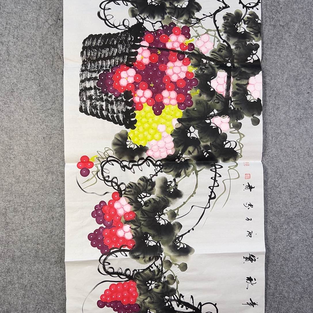 国画454 牡丹等植物生长于这里生长较