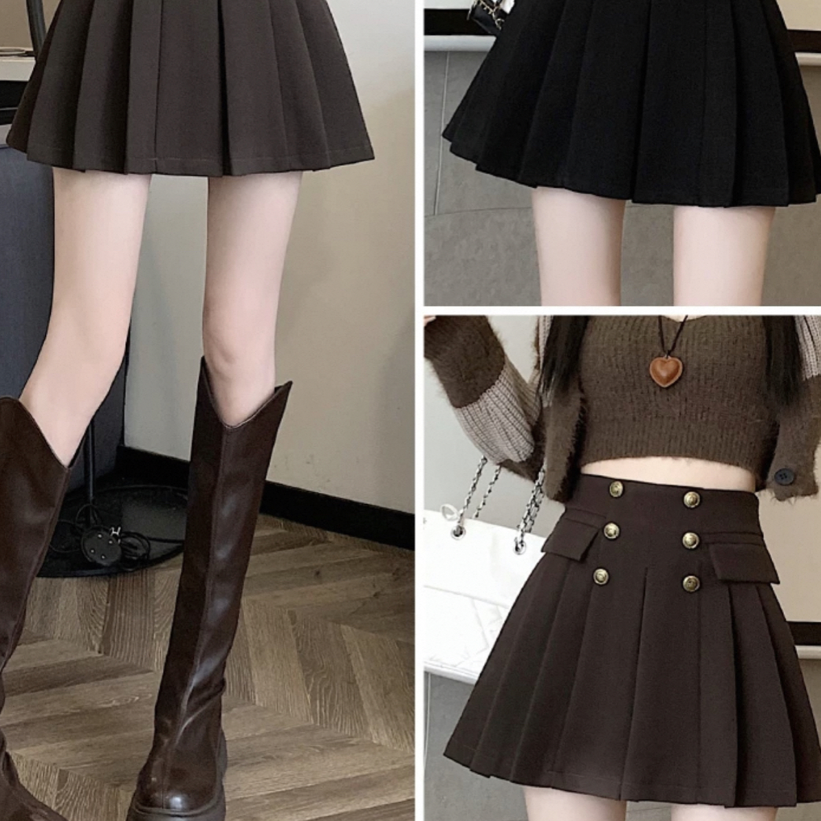 【50-99】秋冬毛呢短裙