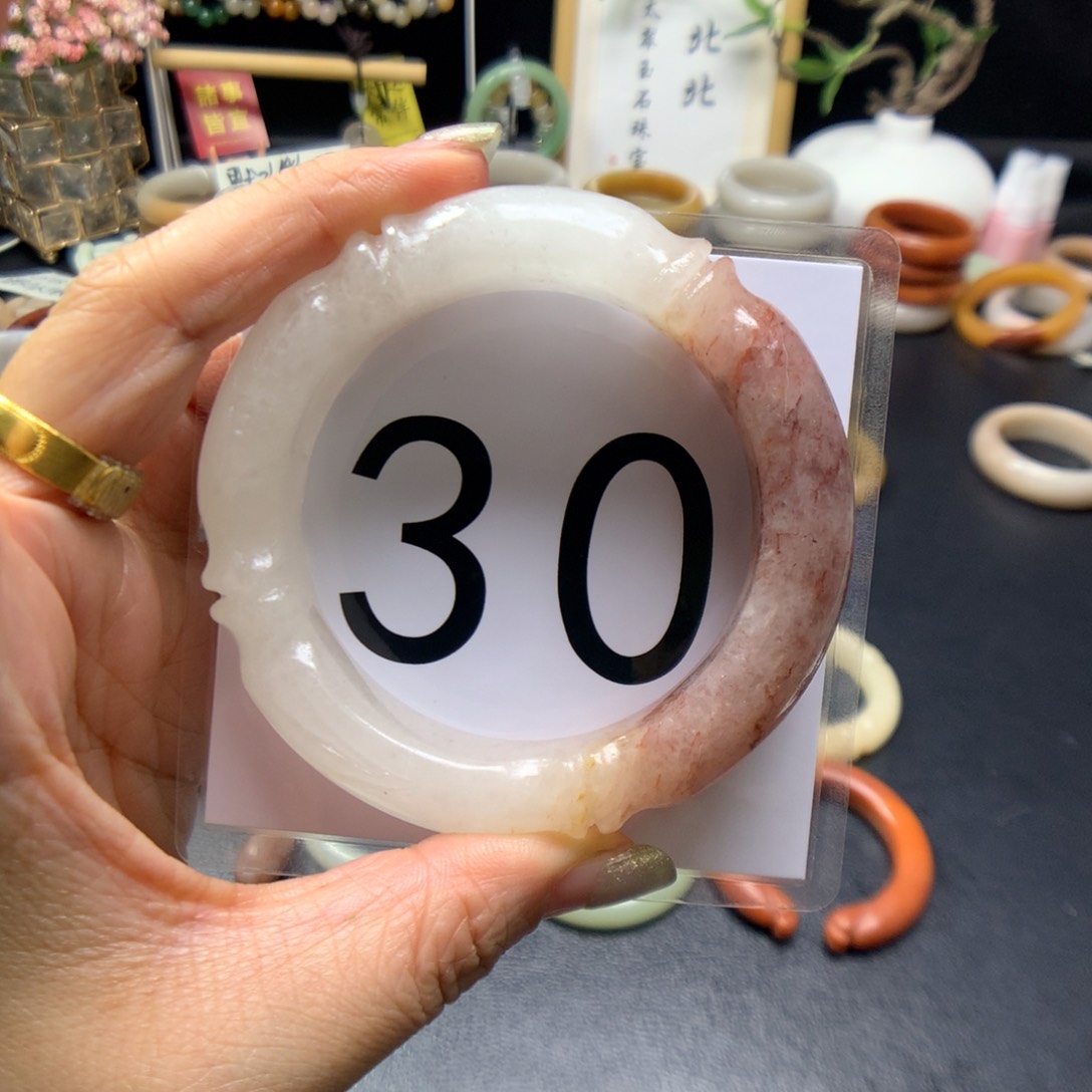 石英质玉手镯未镶嵌用****9