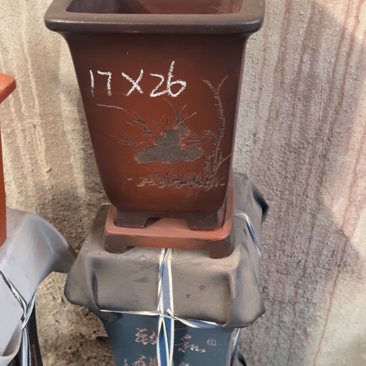 紫砂花盆紫砂花盆