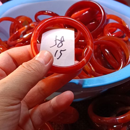 玛瑙/玉髓未镶嵌手镯