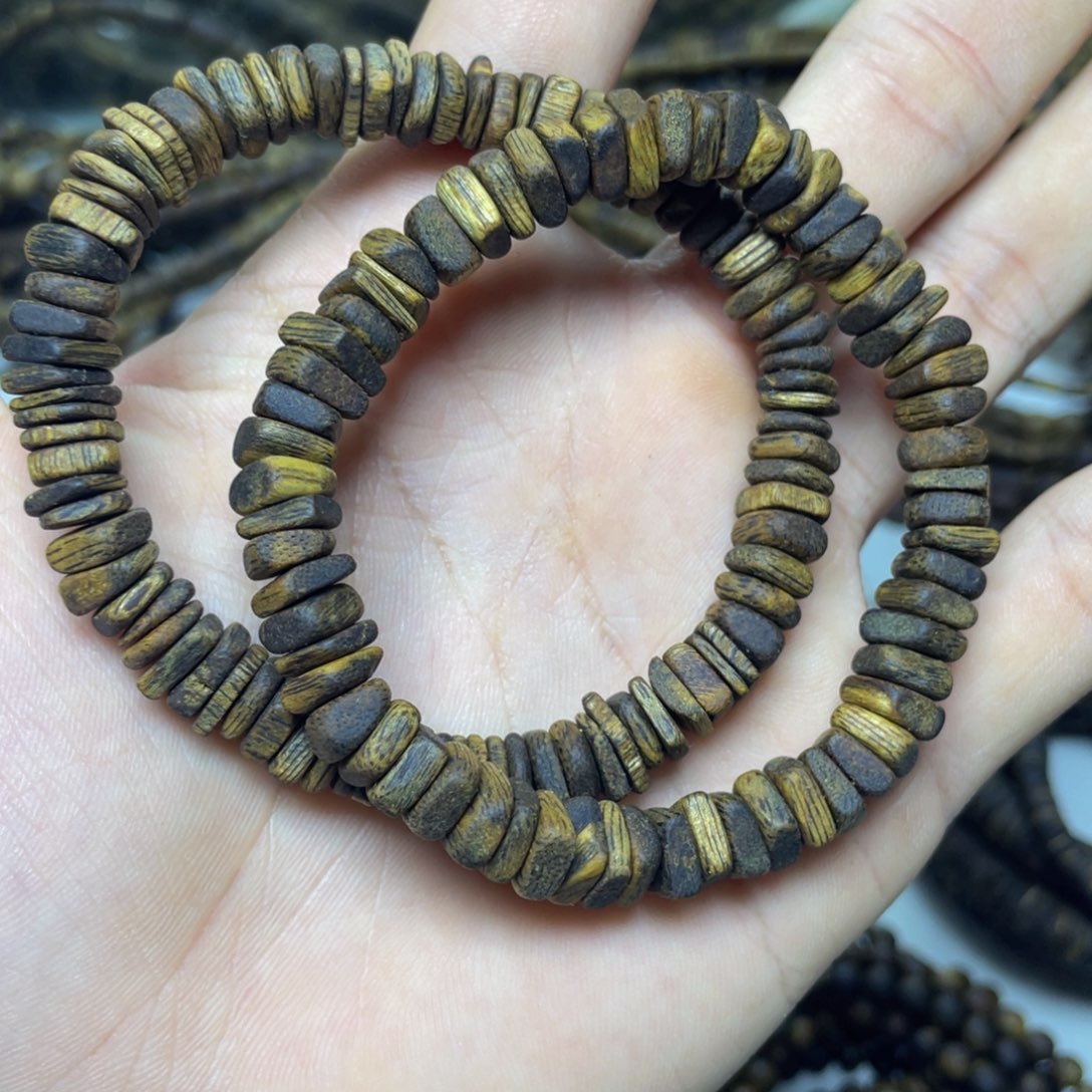 沉香沉香碎屑+碎银子单圈7克加