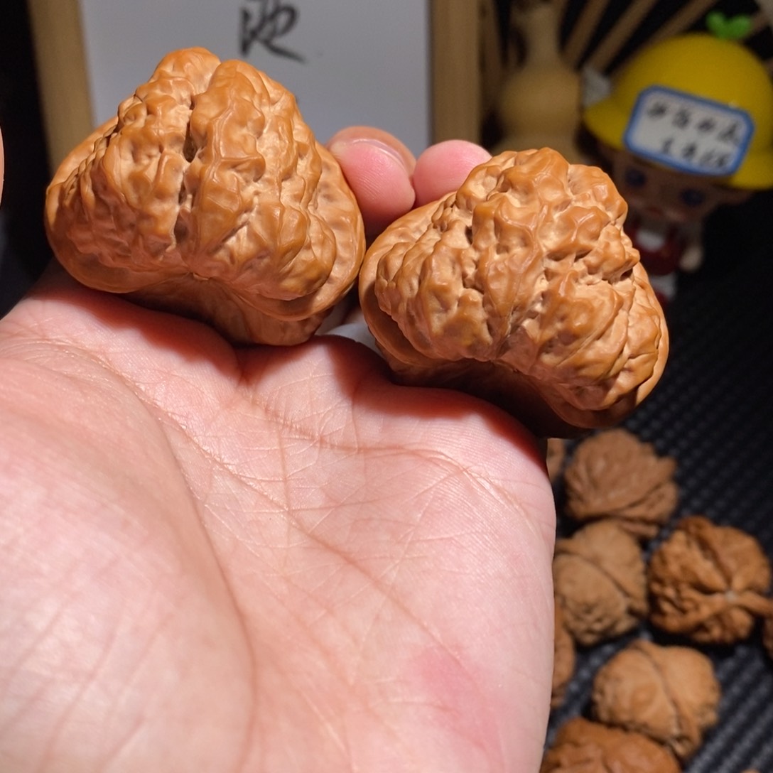 文玩核桃把件46疙瘩包蛤蟆头