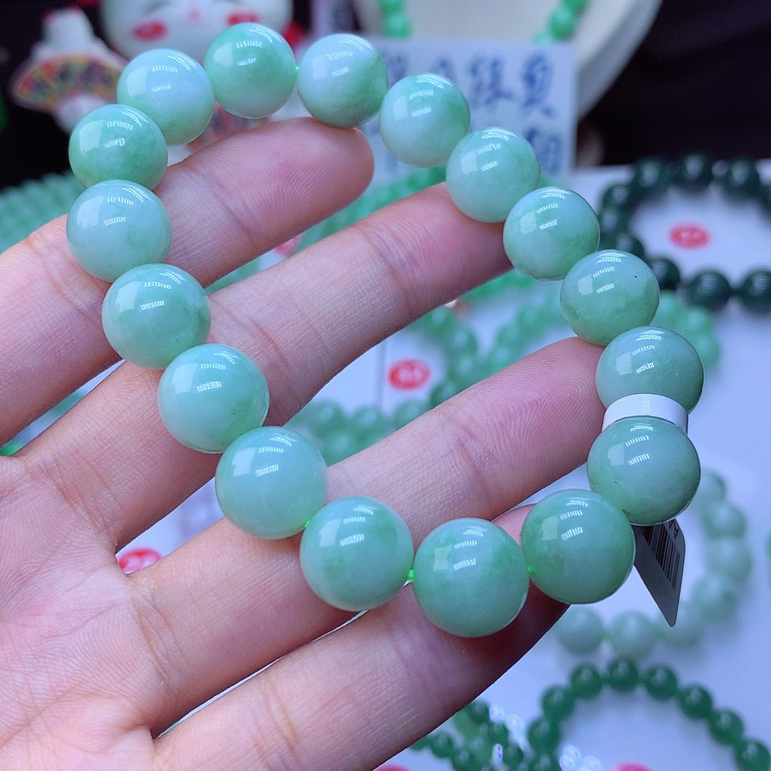 翡翠毛衣链未镶嵌卡12