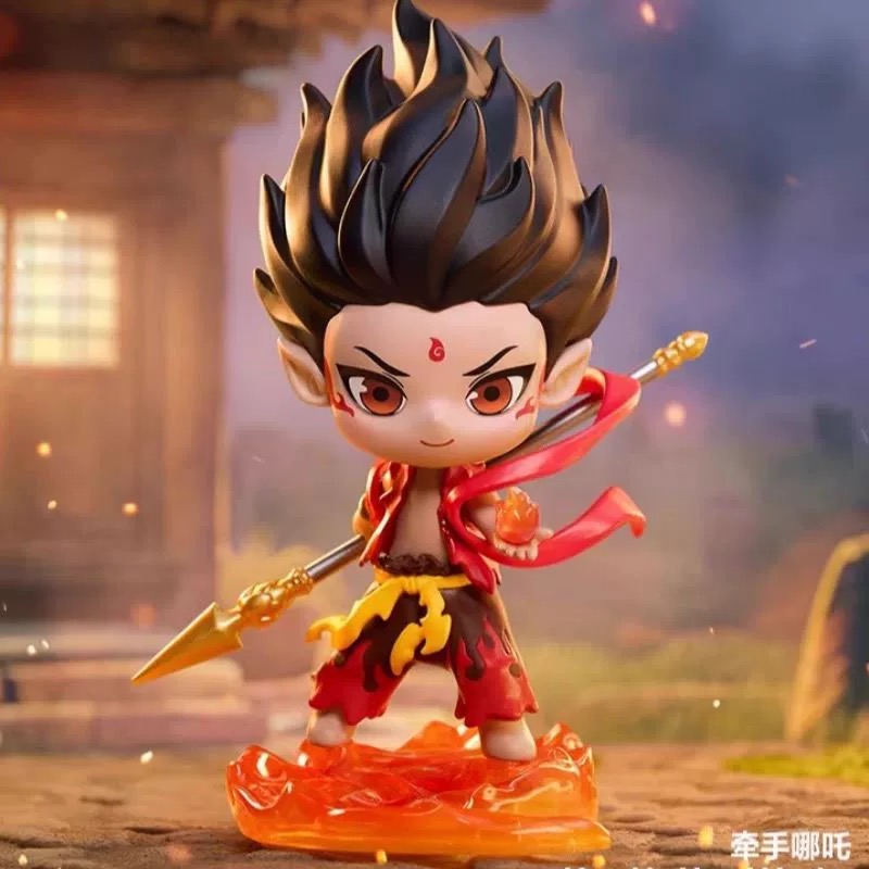 【拆盒】哪吒之魔童闹海天生羁绊系列潮玩盲盒手办