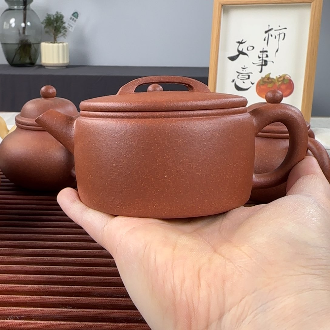 紫砂茶壶微瑕汉瓦