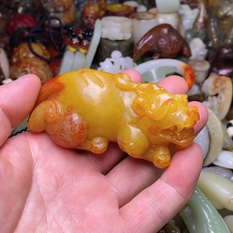 【闪购商品】和田玉未镶嵌挂件用****6