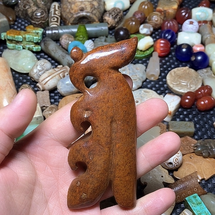 和田玉未镶嵌颈饰117