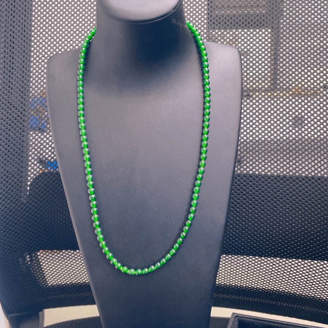 翡翠未镶嵌项链卡6