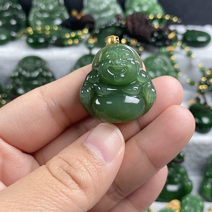 和田玉（碧玉）未镶嵌颈饰30