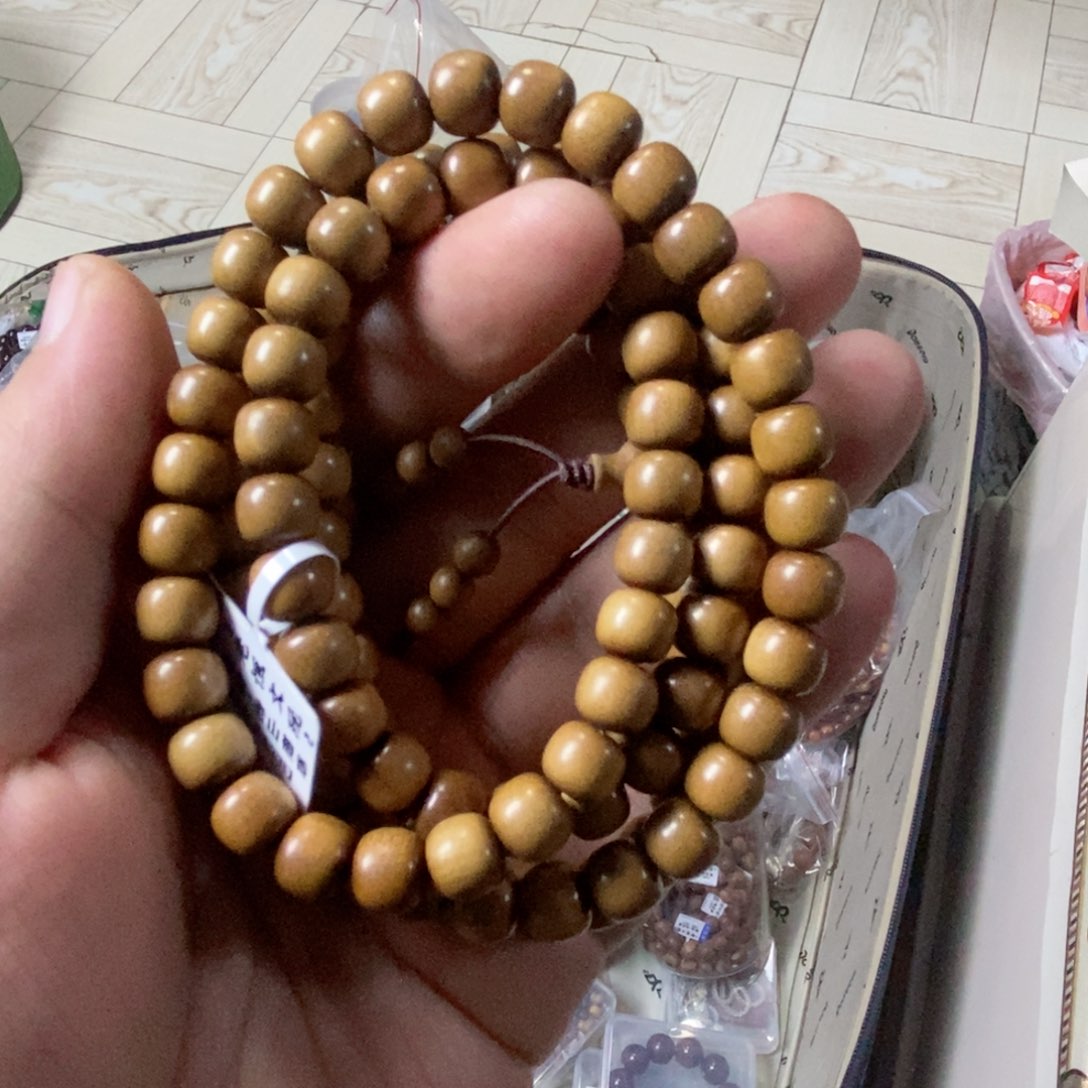 檀香木手串/手链印度老山檀香0.8