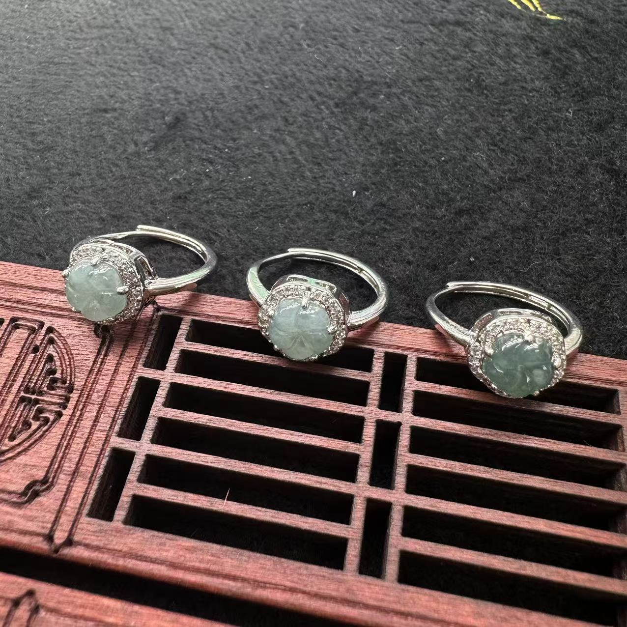 【刘少文】天然A货翡翠戒指-FT-G226-多样性只发一件