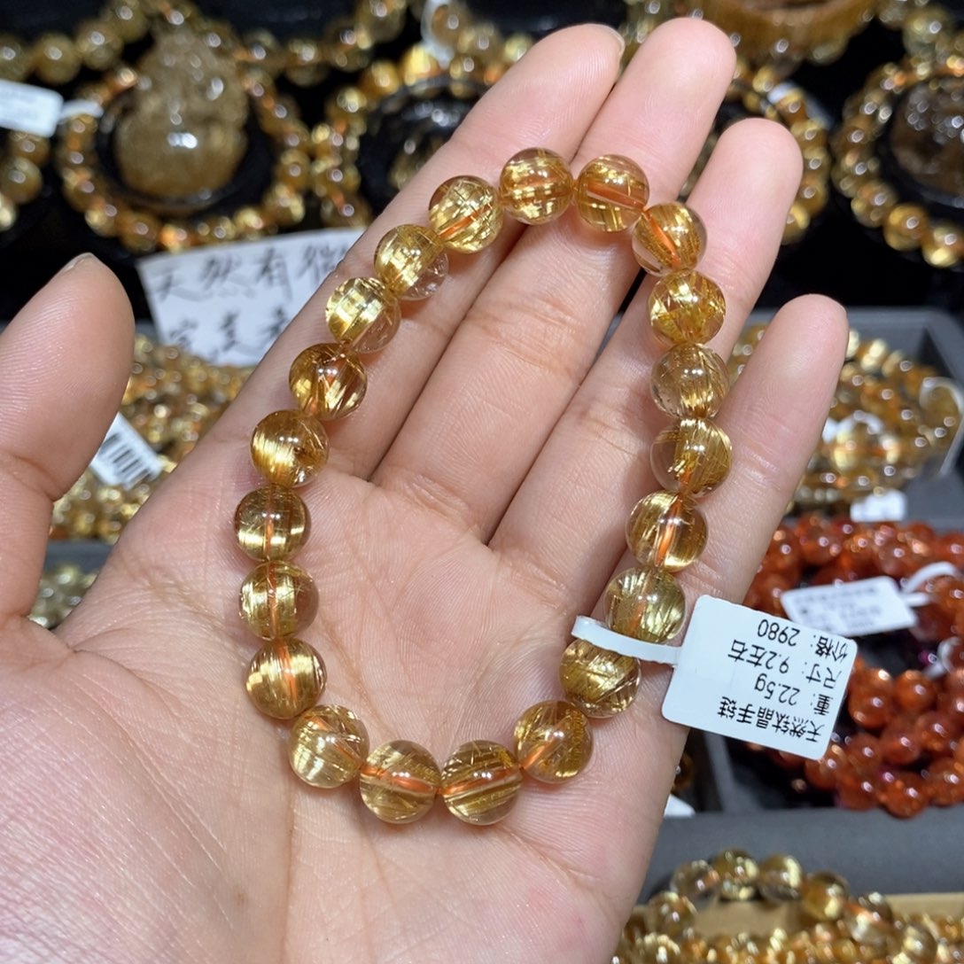 水晶手链未镶嵌甜*?琪