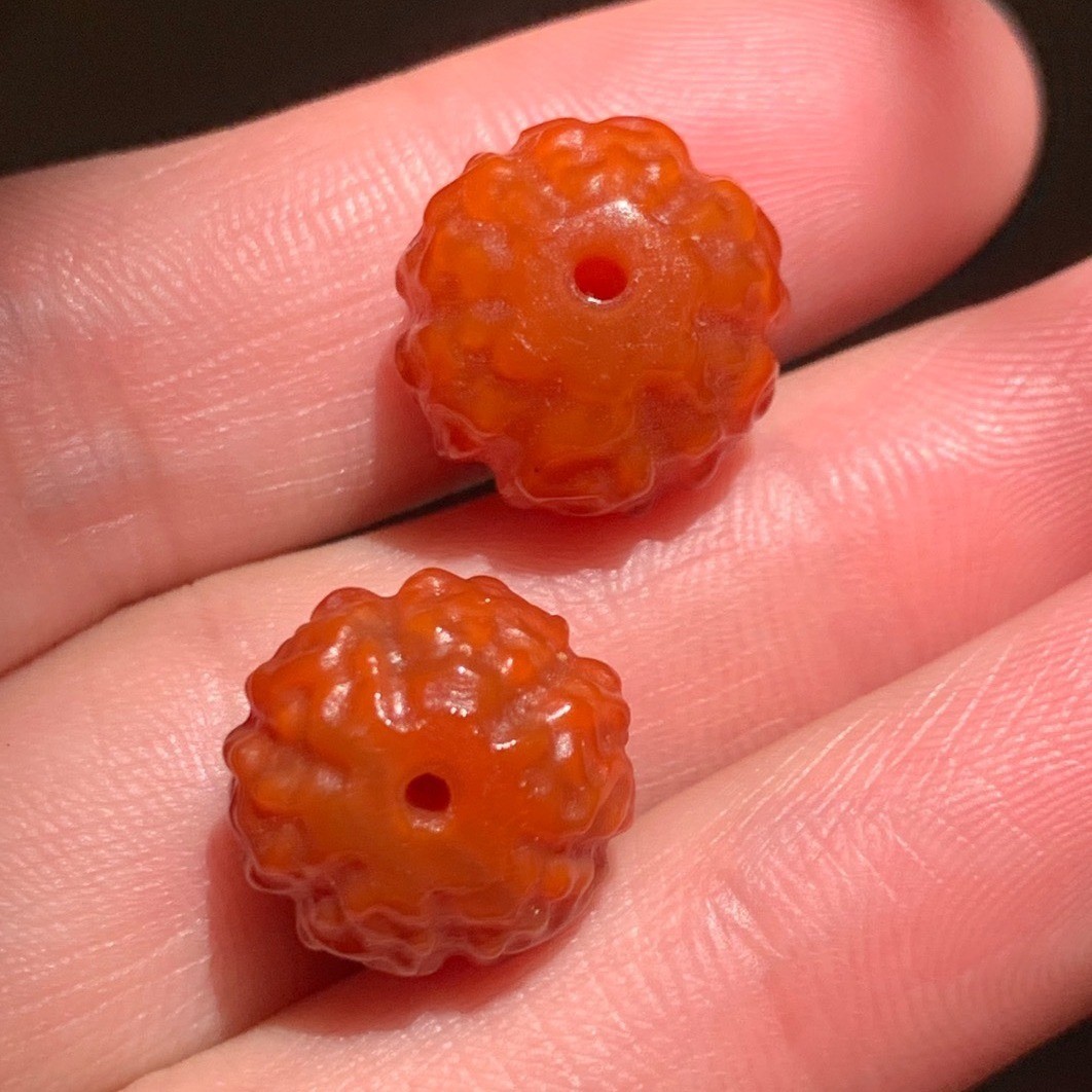 天然珠宝玉石金刚珠12+mm一颗多样性发其一