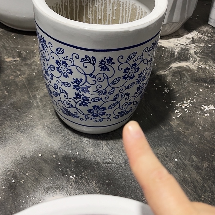 陶瓷大花盆口27两个