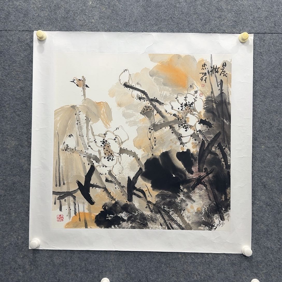 国画国画纯手绘制