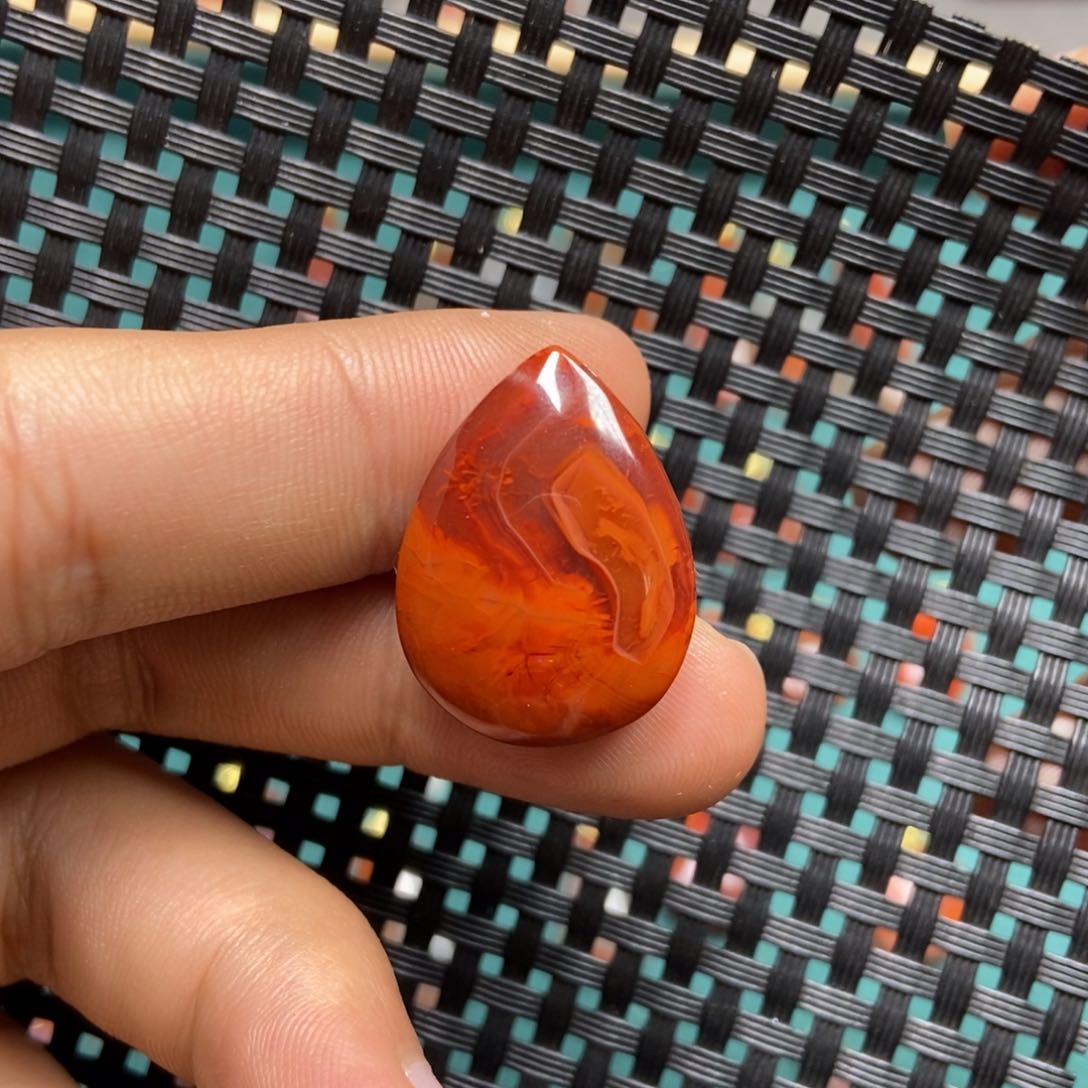 南红玛瑙吊坠(不含链)未镶嵌玲**A