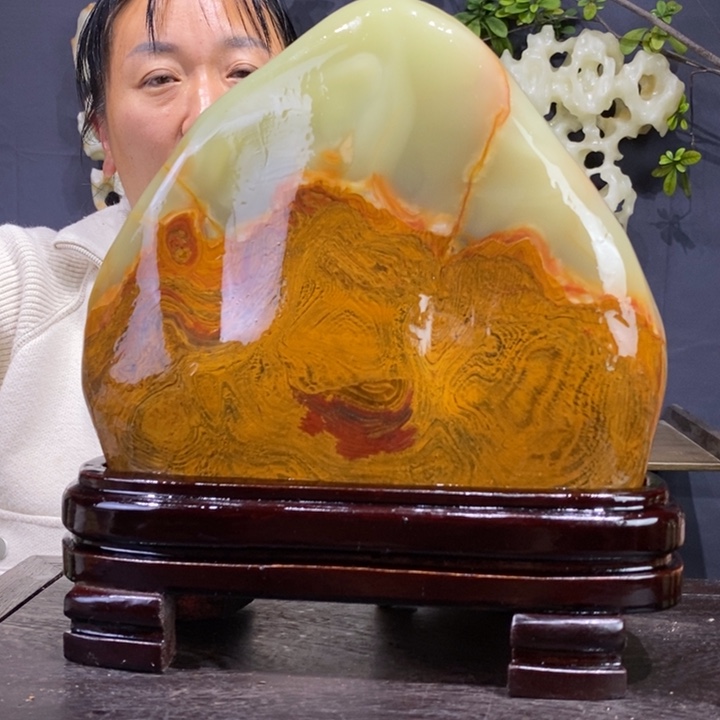 石材精品古青石摆件