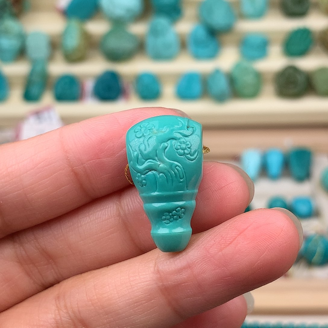 未镶嵌绿松石珠宝奇石13