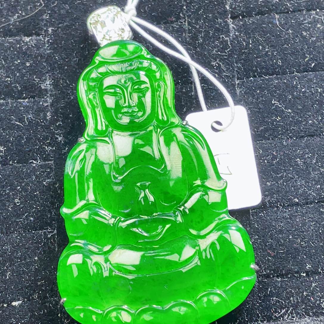 翡翠颈饰未镶嵌43，