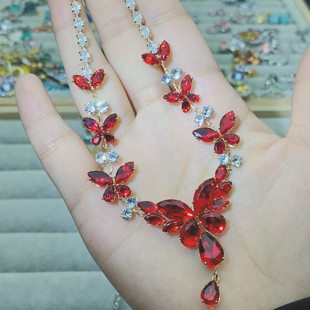 【闪购商品】托帕石耳饰银S925镶嵌