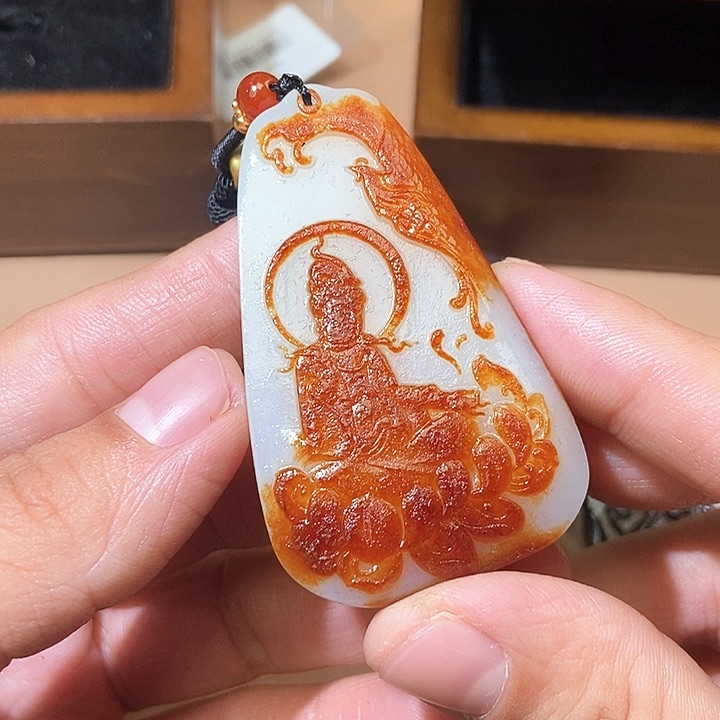 和田玉颈饰未镶嵌HX