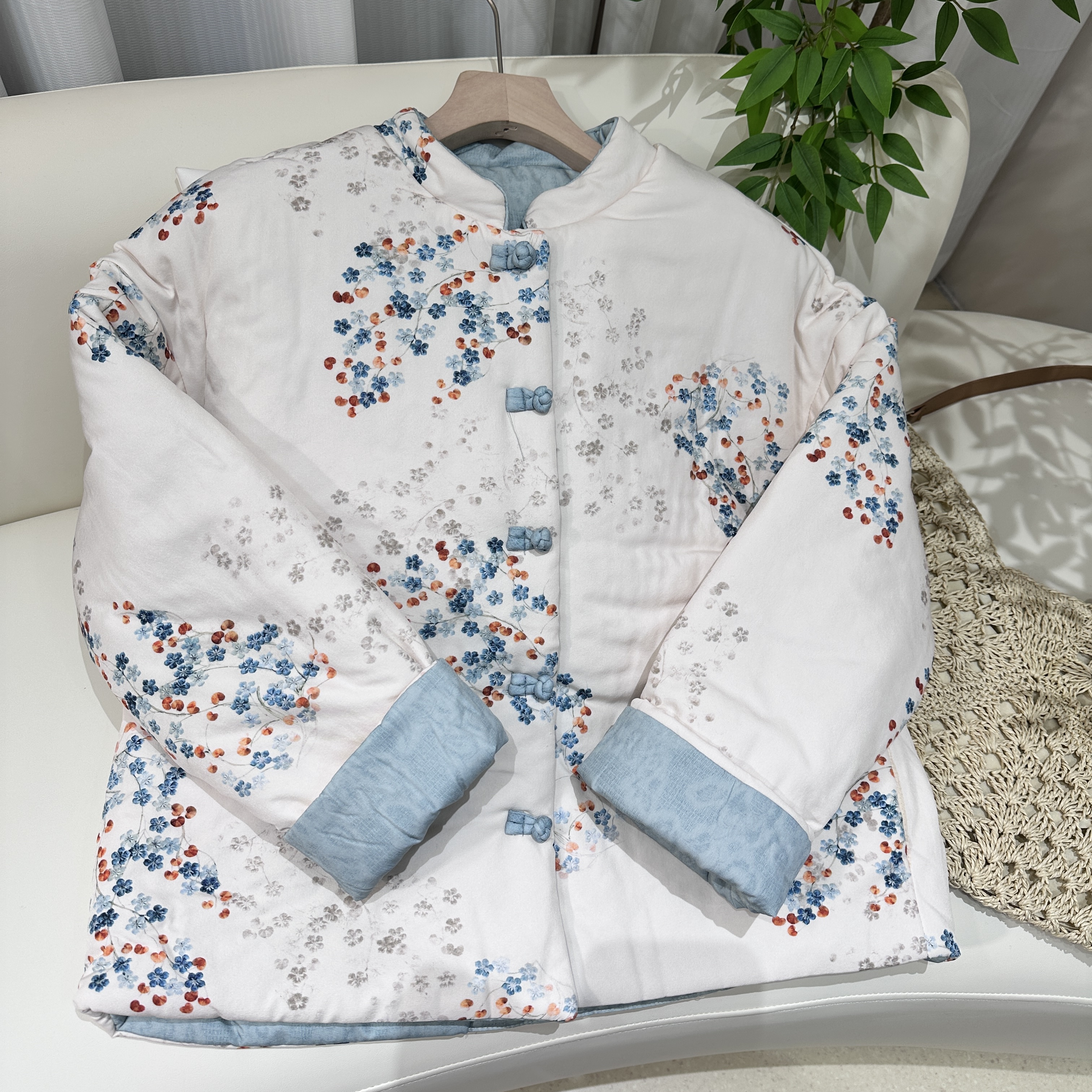 【青舍麻衣】25款满天星两面穿小棉袄