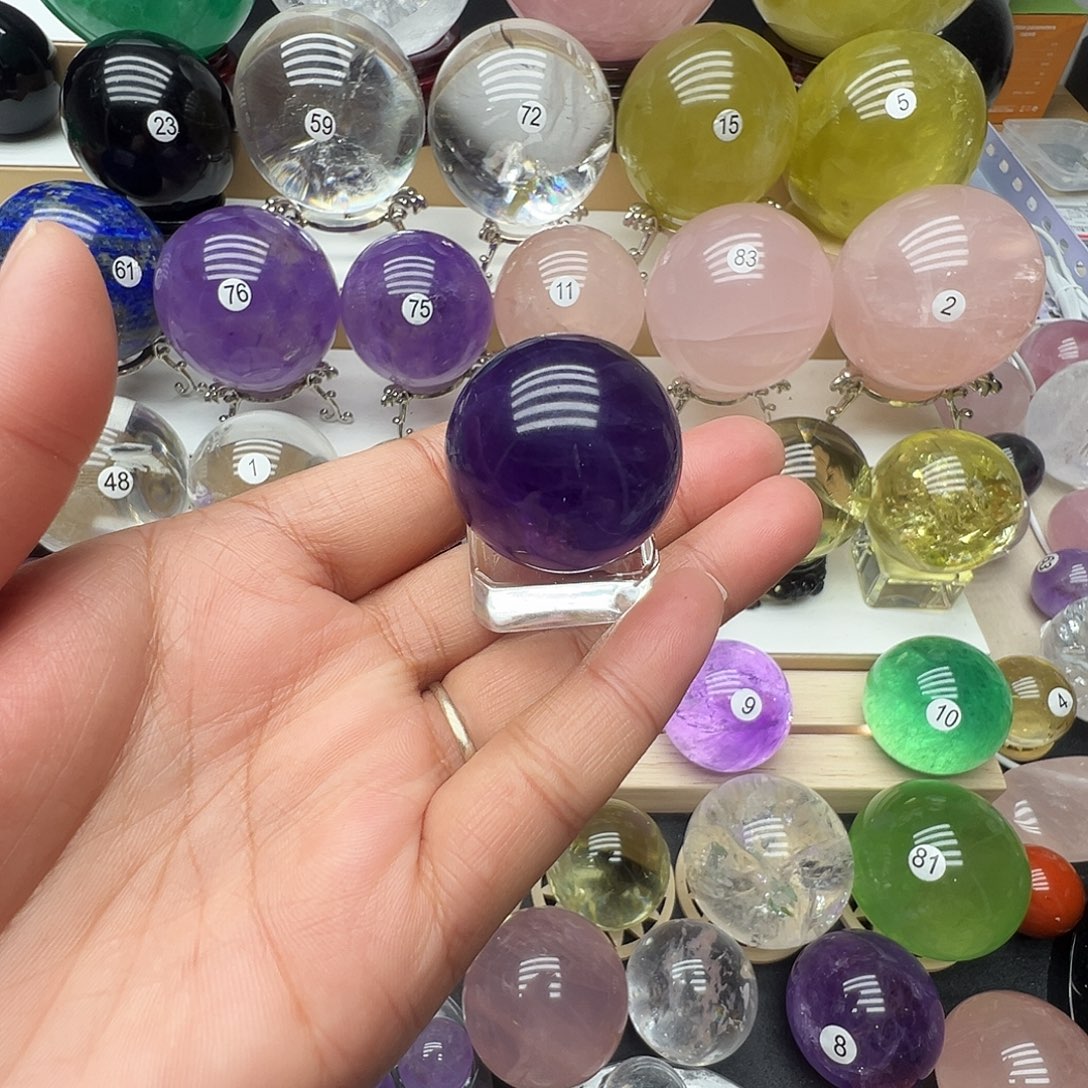 水晶珠宝半成品未镶嵌