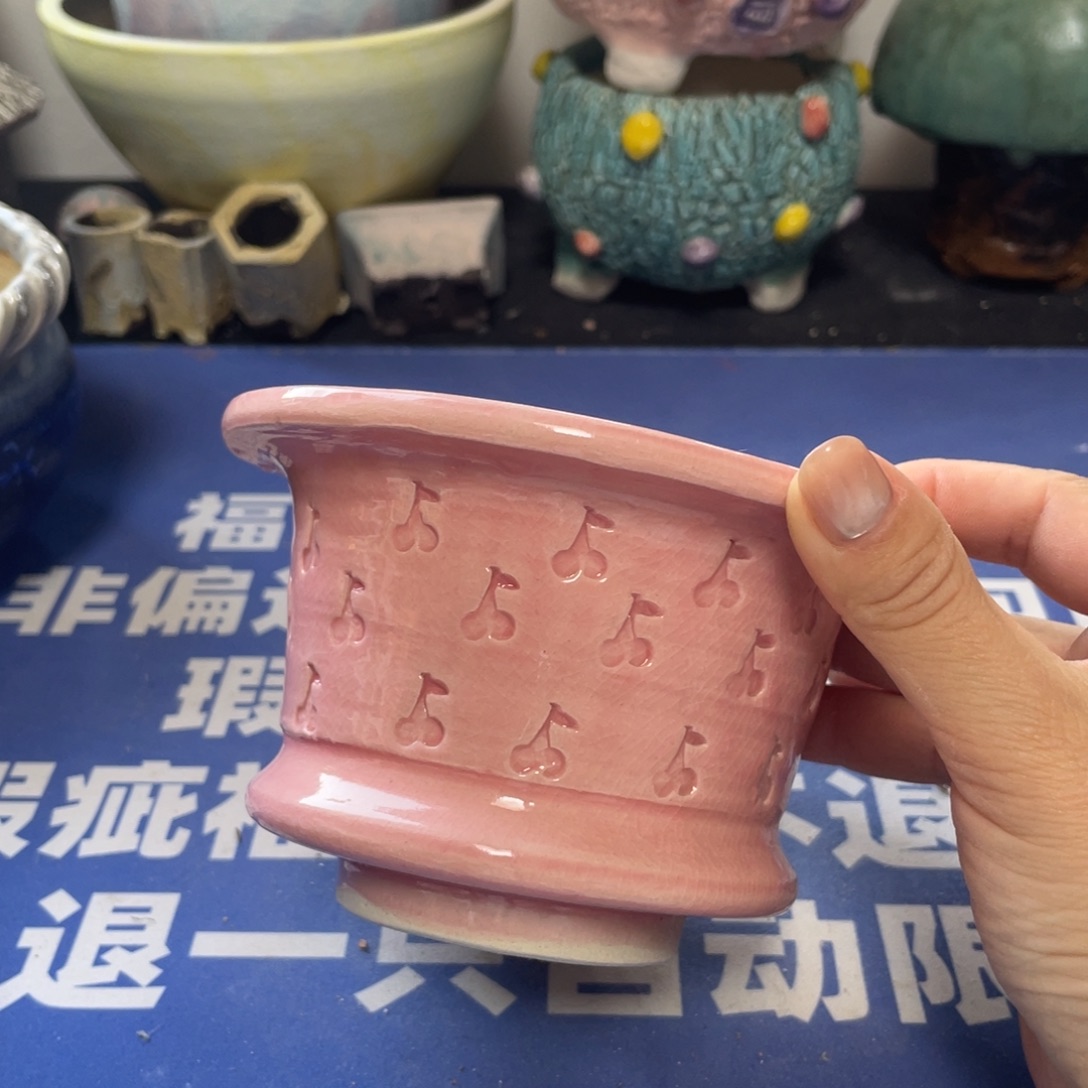 微瑕陶艺多肉花盆67