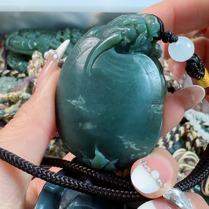 和田玉把件未镶嵌