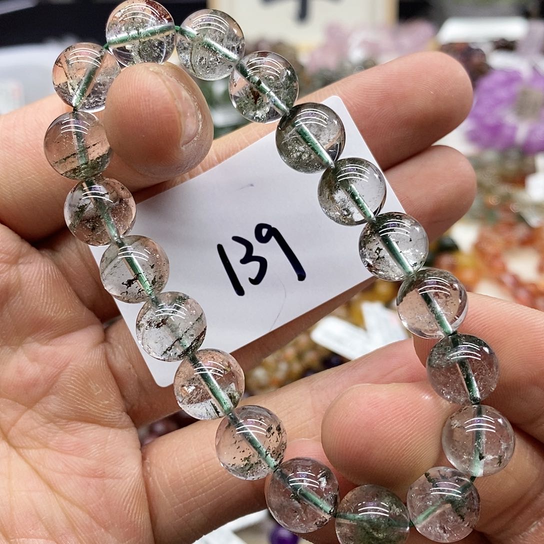 水晶手串未镶嵌天然