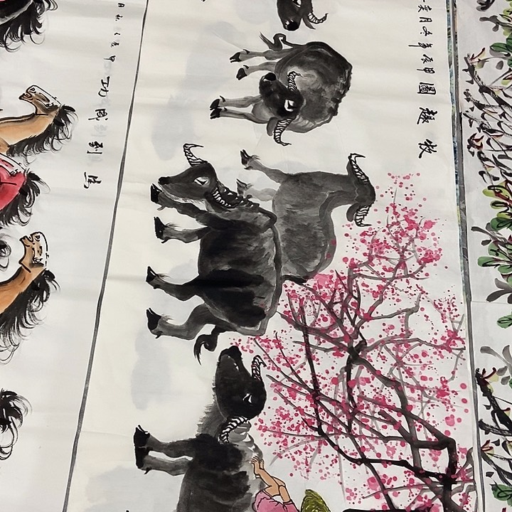 三个张画廊直播间！