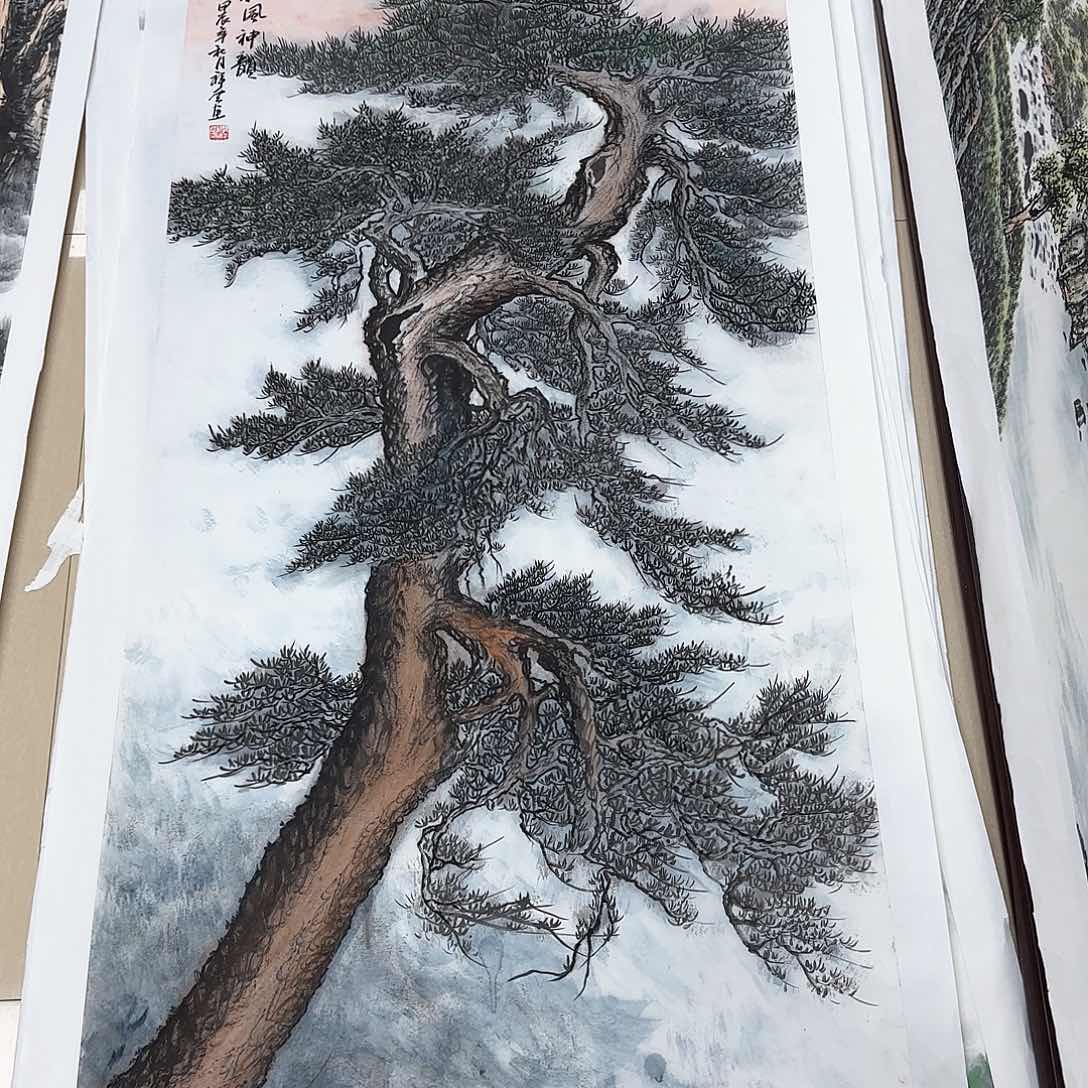 国画国画作品展，国画^_^