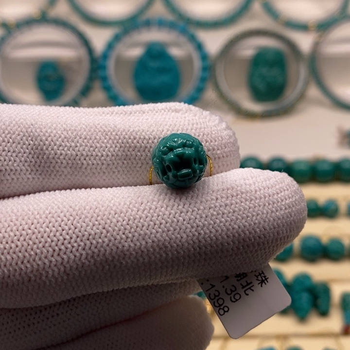 绿松石珠宝奇石未镶嵌