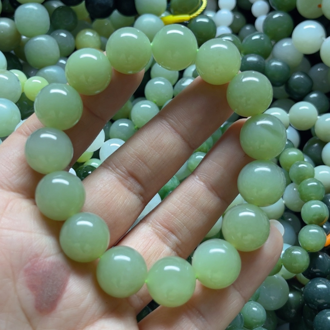 和田玉手链未镶嵌