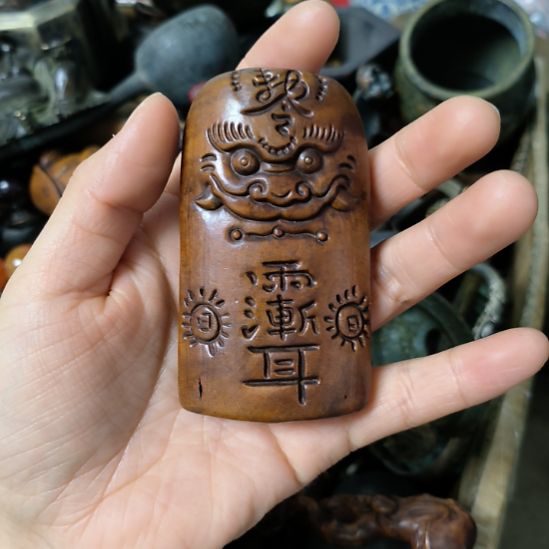 用***6黄铜手把件手把件手把件
