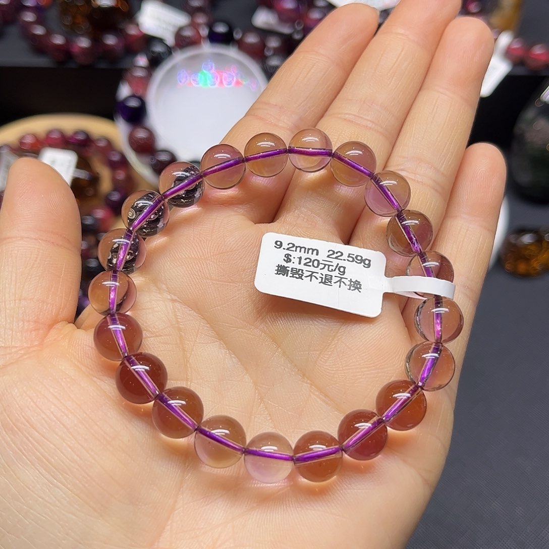 水晶手链未镶嵌?**?天然水晶