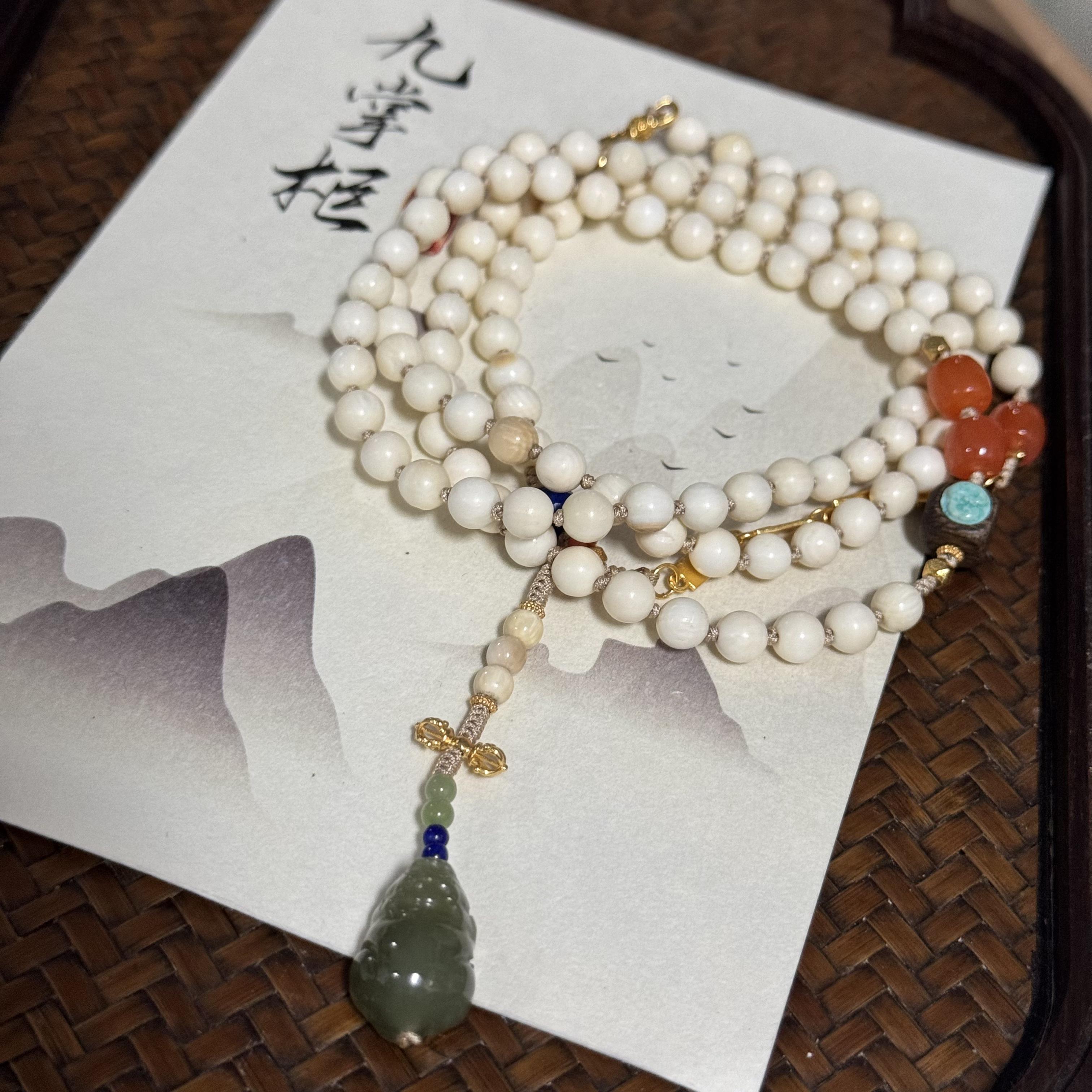 猛犸多圈手串简约百搭-多样性发其一约5mm