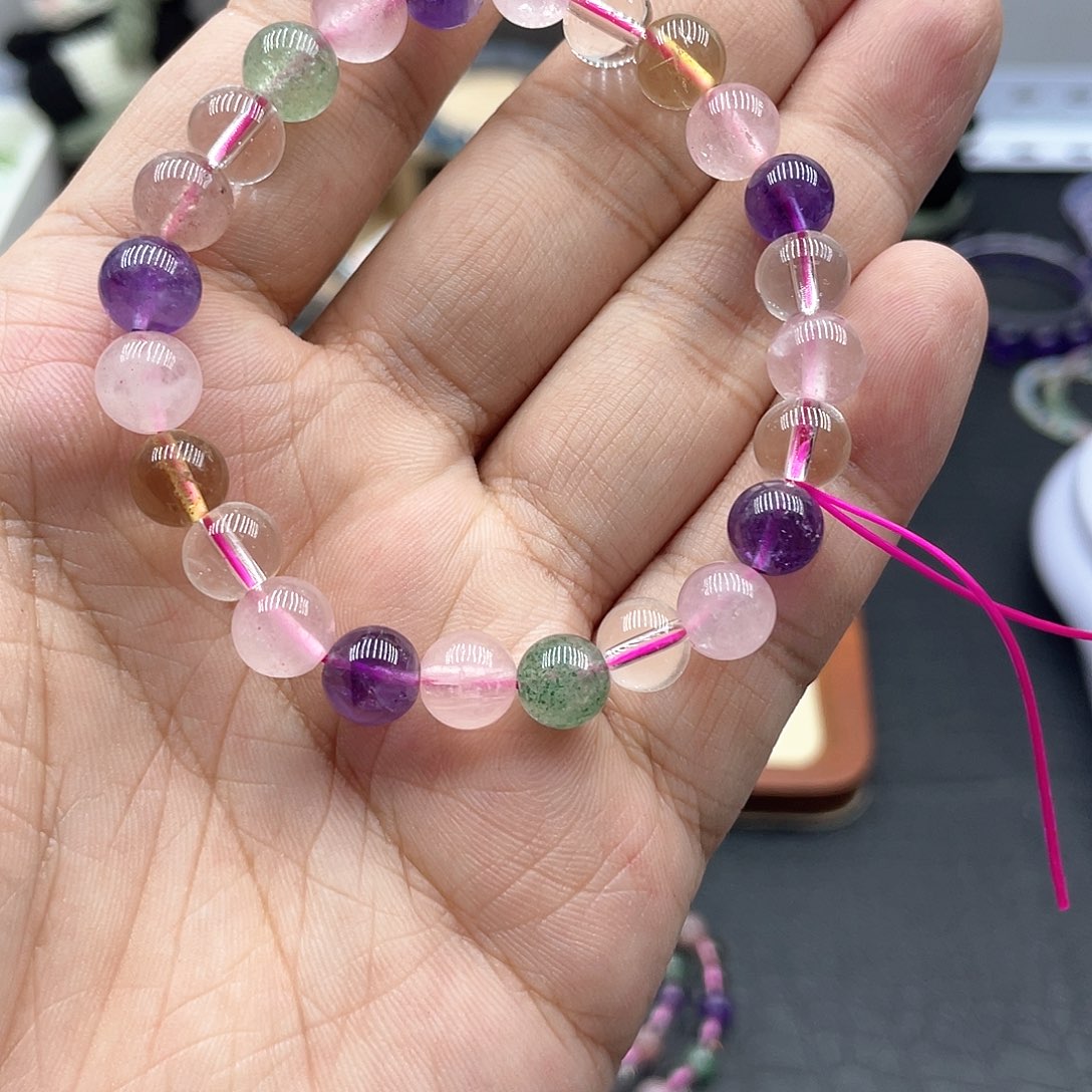 水晶手链未镶嵌多宝水晶