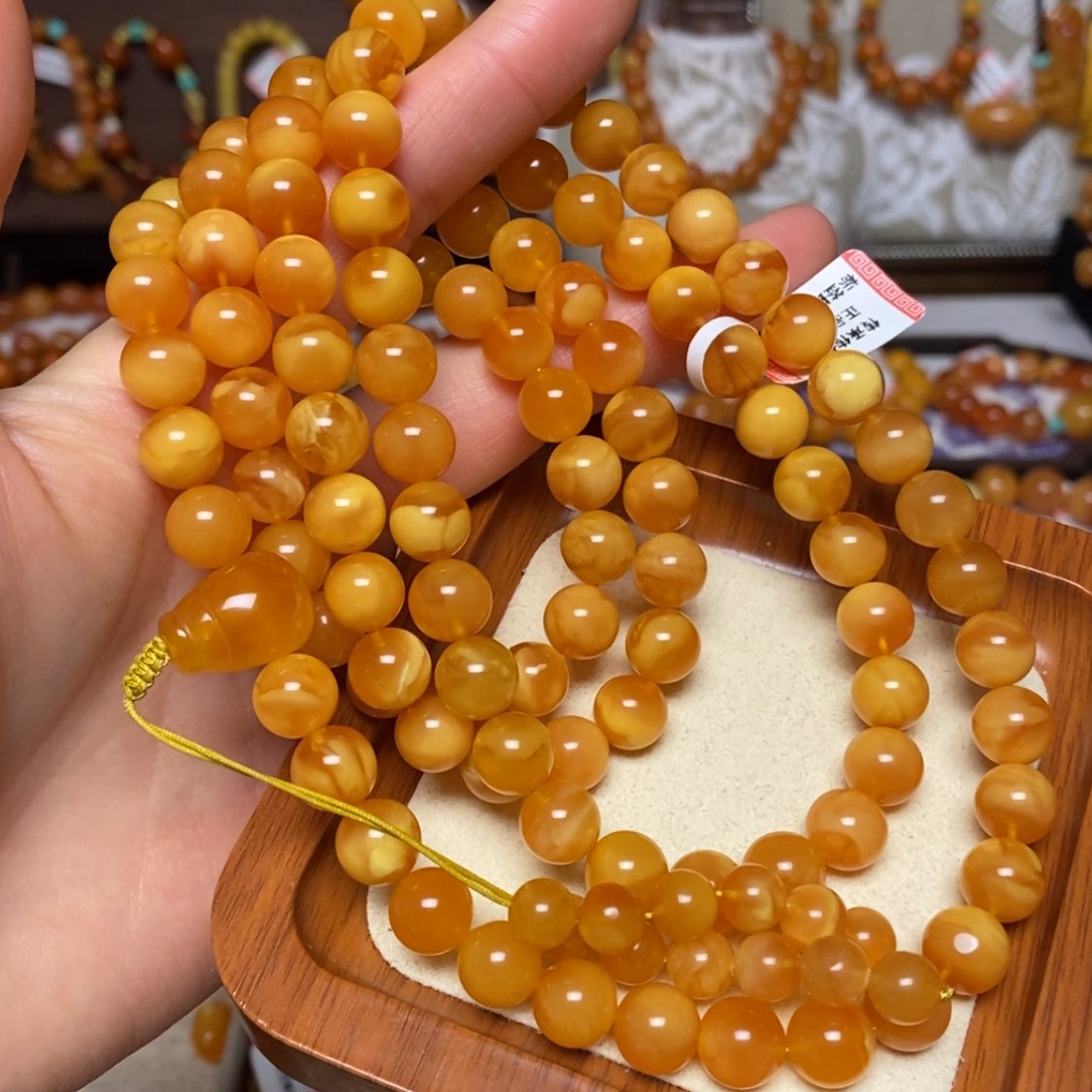 【闪购商品】手链蜜蜡未镶嵌手串