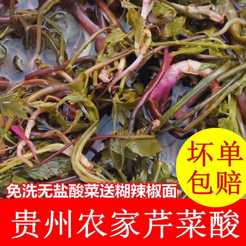 【小尚专属】贵州特产酸芹菜细叶芹水芹菜干芹菜手工自制小芹菜酸菜