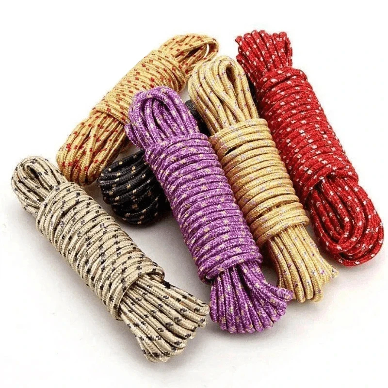 【1根晾衣绳】10米晾衣绳 挂衣晾衣服防风防滑晒衣绳户外挂衣尼龙绳