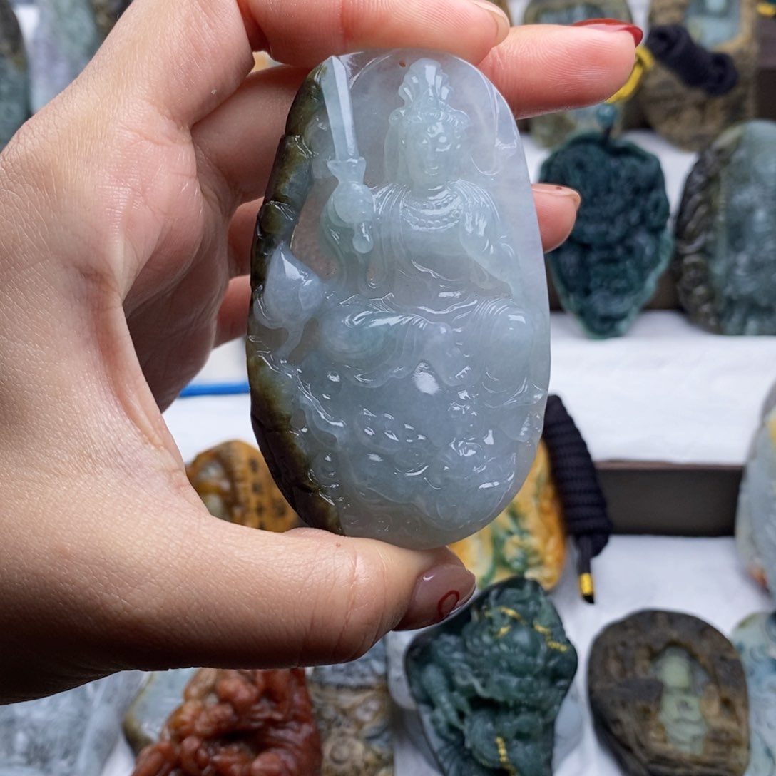 未镶嵌定制翡翠赵*定制挂件专属链接