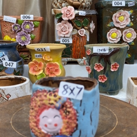 【闪购商品】红陶粗陶花盆