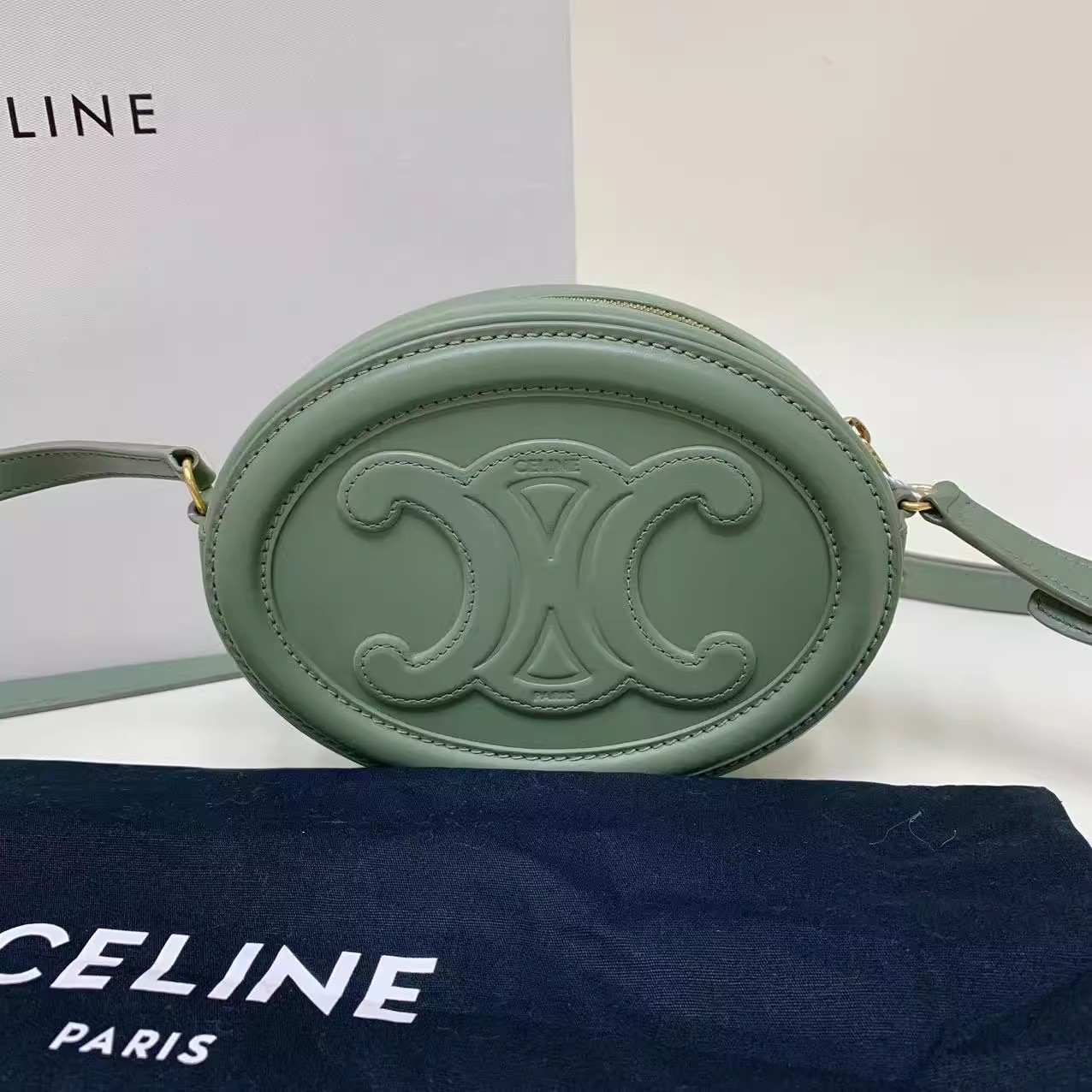 99新 Celine/思琳 【99新】celine 23新款新色月饼包小号 6489